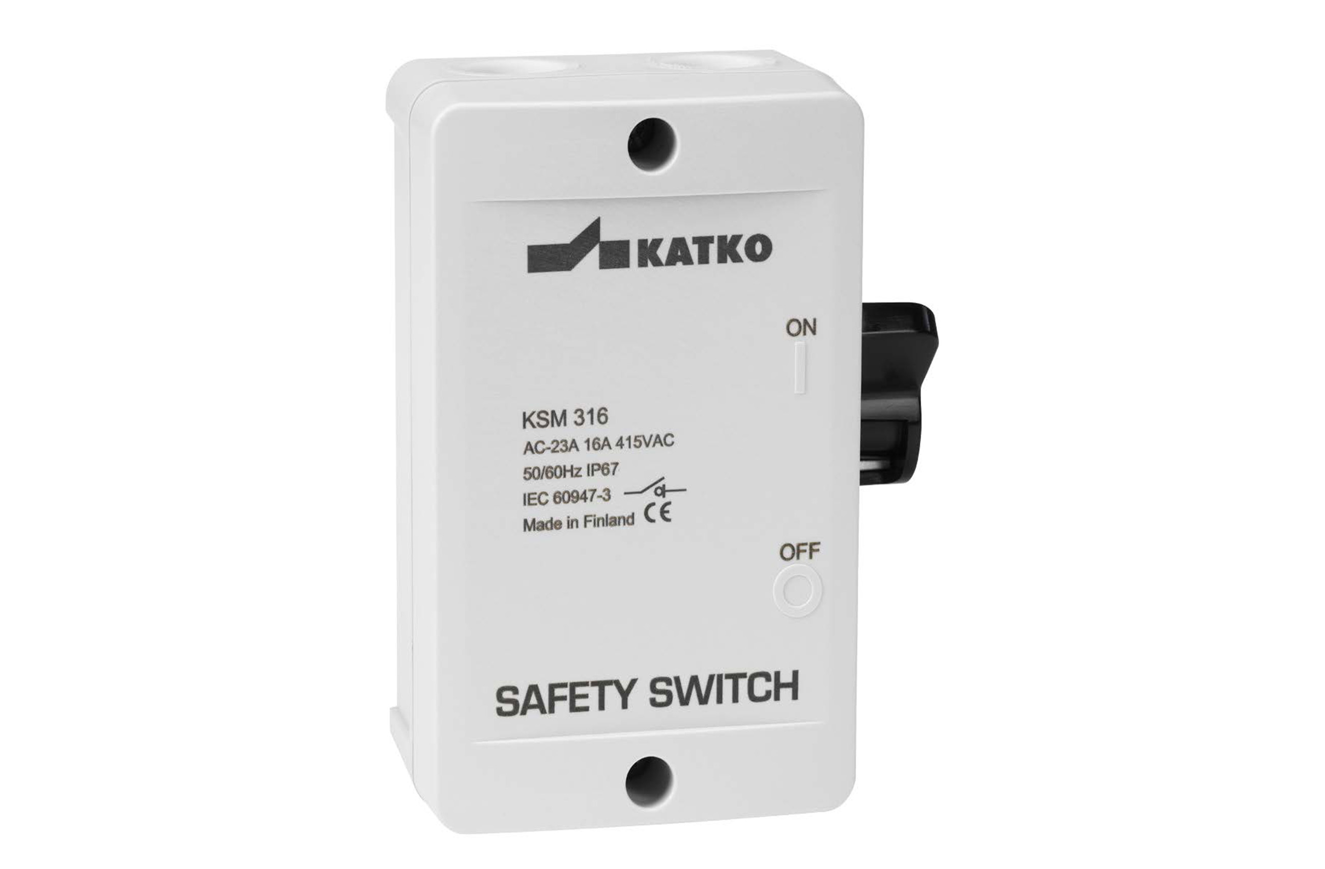 KATKO Side Operated Switches Enclosed 16A