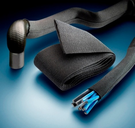 HFT5000 Heat Shrink Fabric Tubing | Dalroad raychem wiring harness 